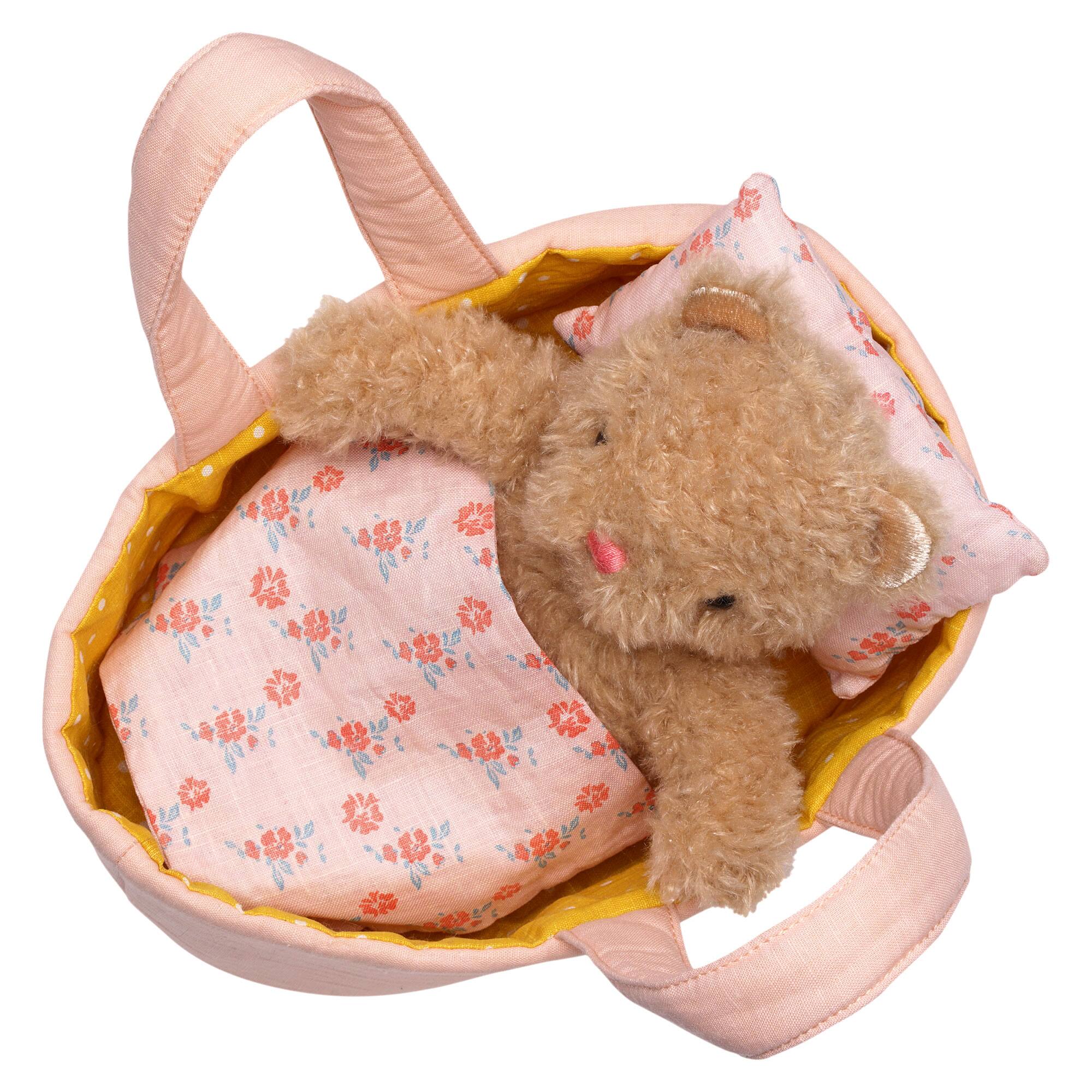 Manhattan Toy® Moppettes Bea Bear Stuffed Animal Nurturing Playset